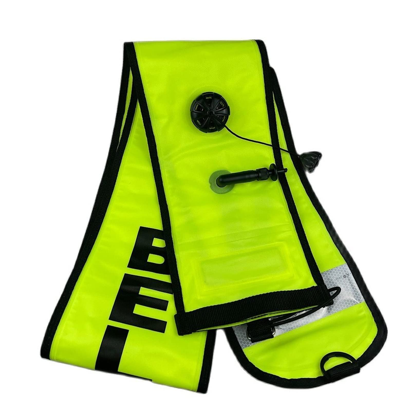 Sprzęt do nurkowania Diving Surface Marker Boja Bezpieczeństwo Podwodne Profesjonalna Tuba Nurkowa Surface Diver Korzystanie z bezpieczniejszego(Green,150CM)