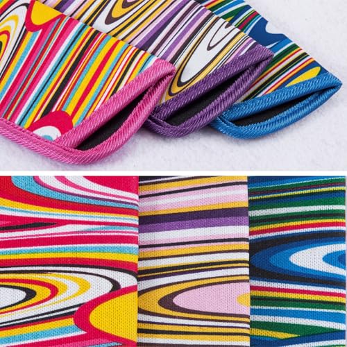 Image of TRIUMPH VISION Reading Glasses Pouch Eyeglass Sleeve Soft Case Slim 3 Pack