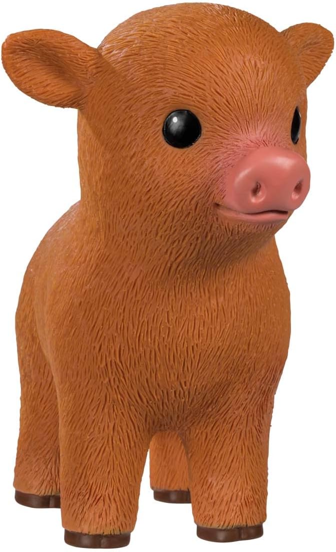 Toysmith Farm Fresh Epic Farm Animals Baby Calf Squeezable Toy