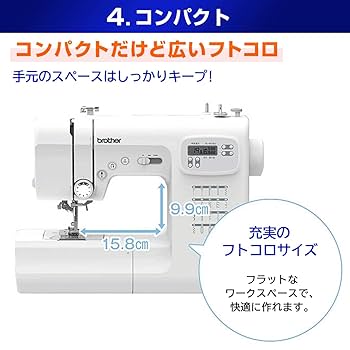 brother - ブラザー電子ミシン ブラザー ミシン PS105 - メルカリ