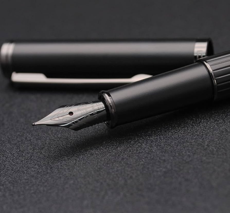 JINO Amazon.com : JINHAO 88 Series Metal Fountain Pen (Black, EF