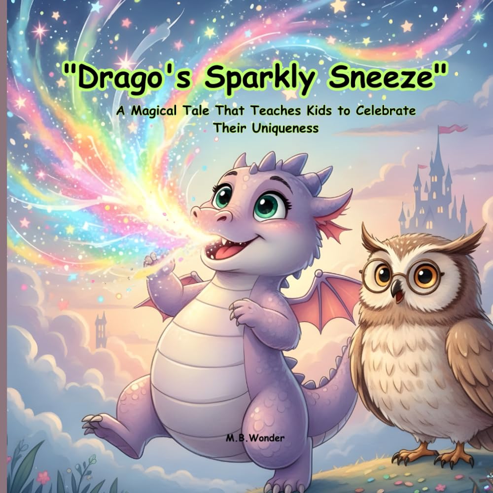 Drago's Sparkly Sneeze: A Magical Tale That Teaches Kids to Celebrate Their Uniqueness