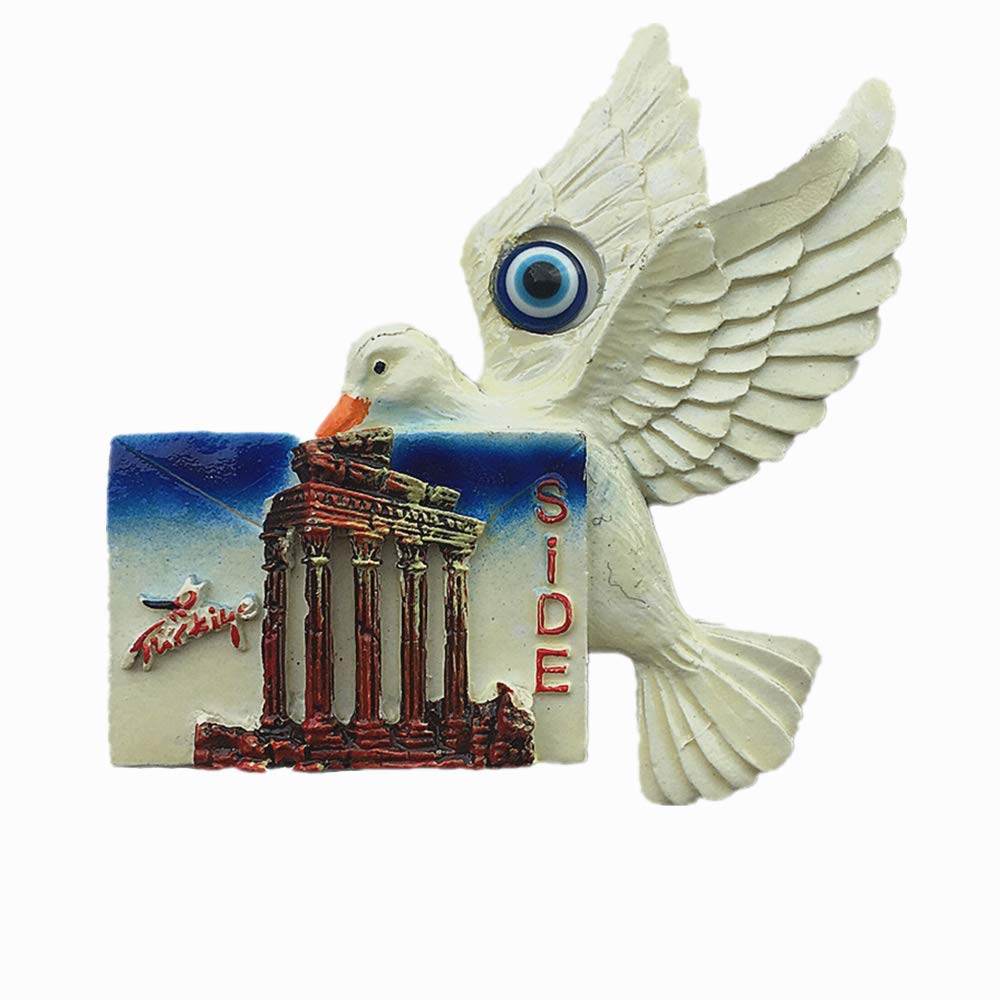 Calamita 3D Per Frigorifero MUYU Magnet Antalya – Souvenir Dalla Turchia, Decorazione Da Viaggio, Regalo Ricordo
