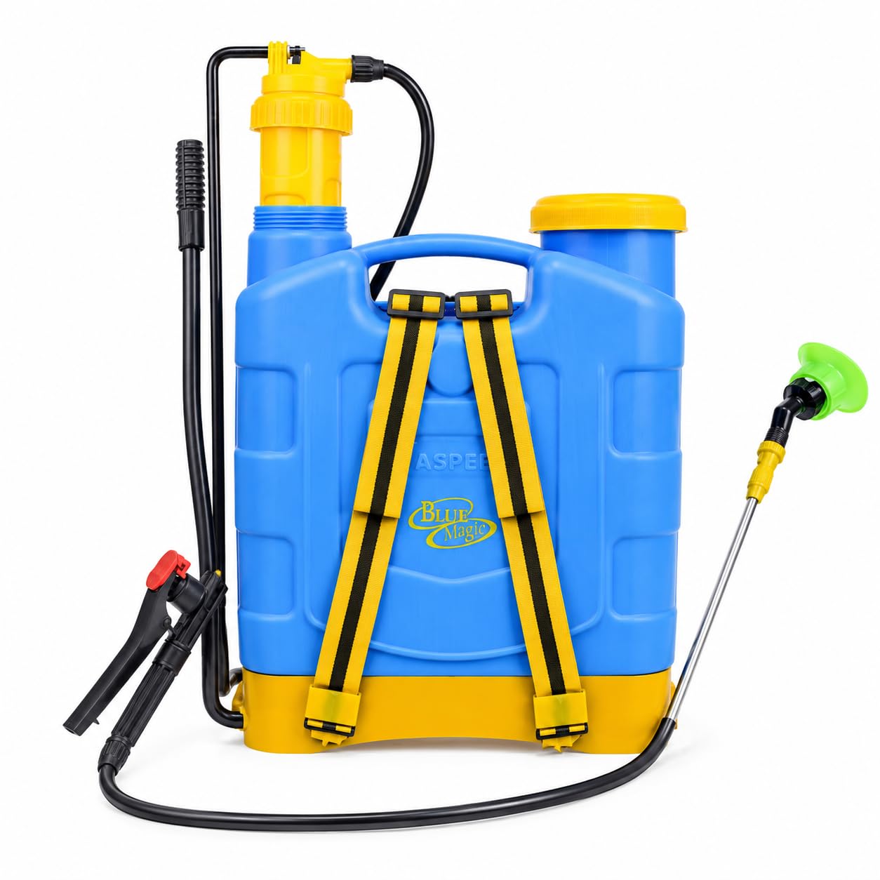 16L Manual Knapsack Sprayer Pump Heavy Duty Agricultural Hand Sprayer with Adjustable Nozzle, Comfortable Shoulder Straps Ideal for Farming, Gardening, Pesticide & Fertilizer Spray-image-6