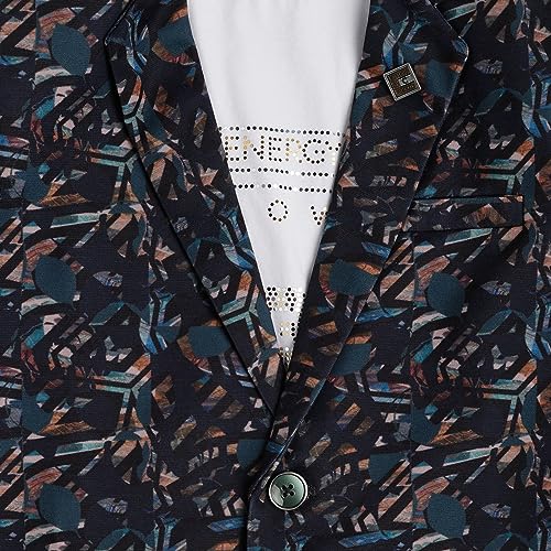Image of CAVIO Boys Printed Blazer and T-Shirt