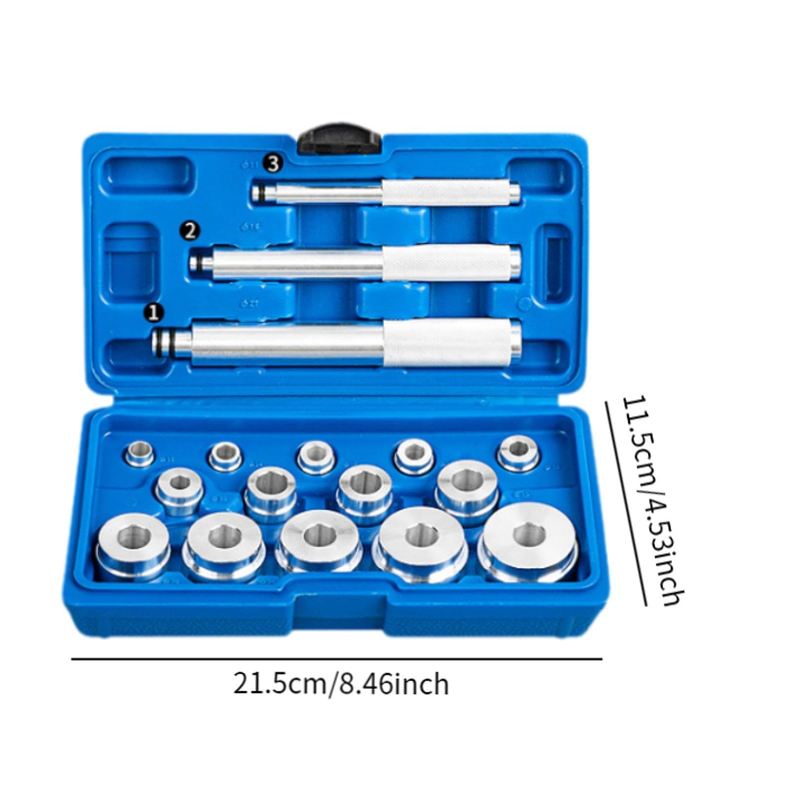 Kit de 17 Pièces pour Le Montage de Bagues de Roulement et de Joints D'étanchéité des Roulements.