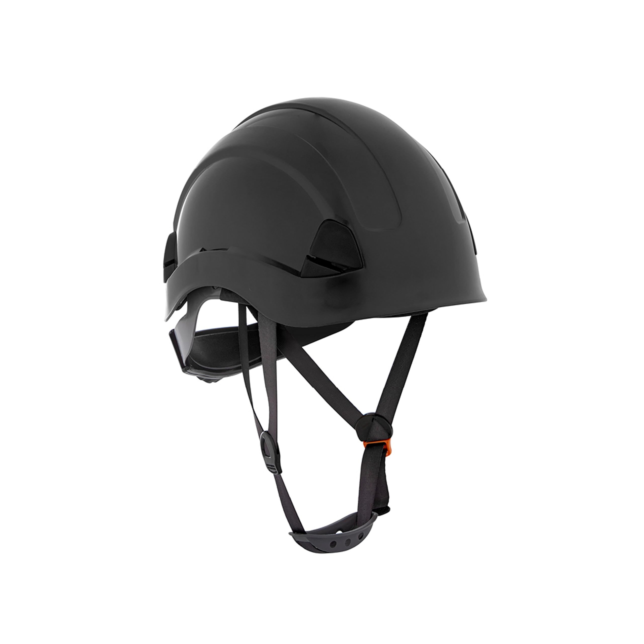 Jackson Safety CH-300 - Casco Duro Industrial de Escalada, Cumple con la Norma EN 397, sin ventilación, suspensión de 6 Puntos, Negro, 20907