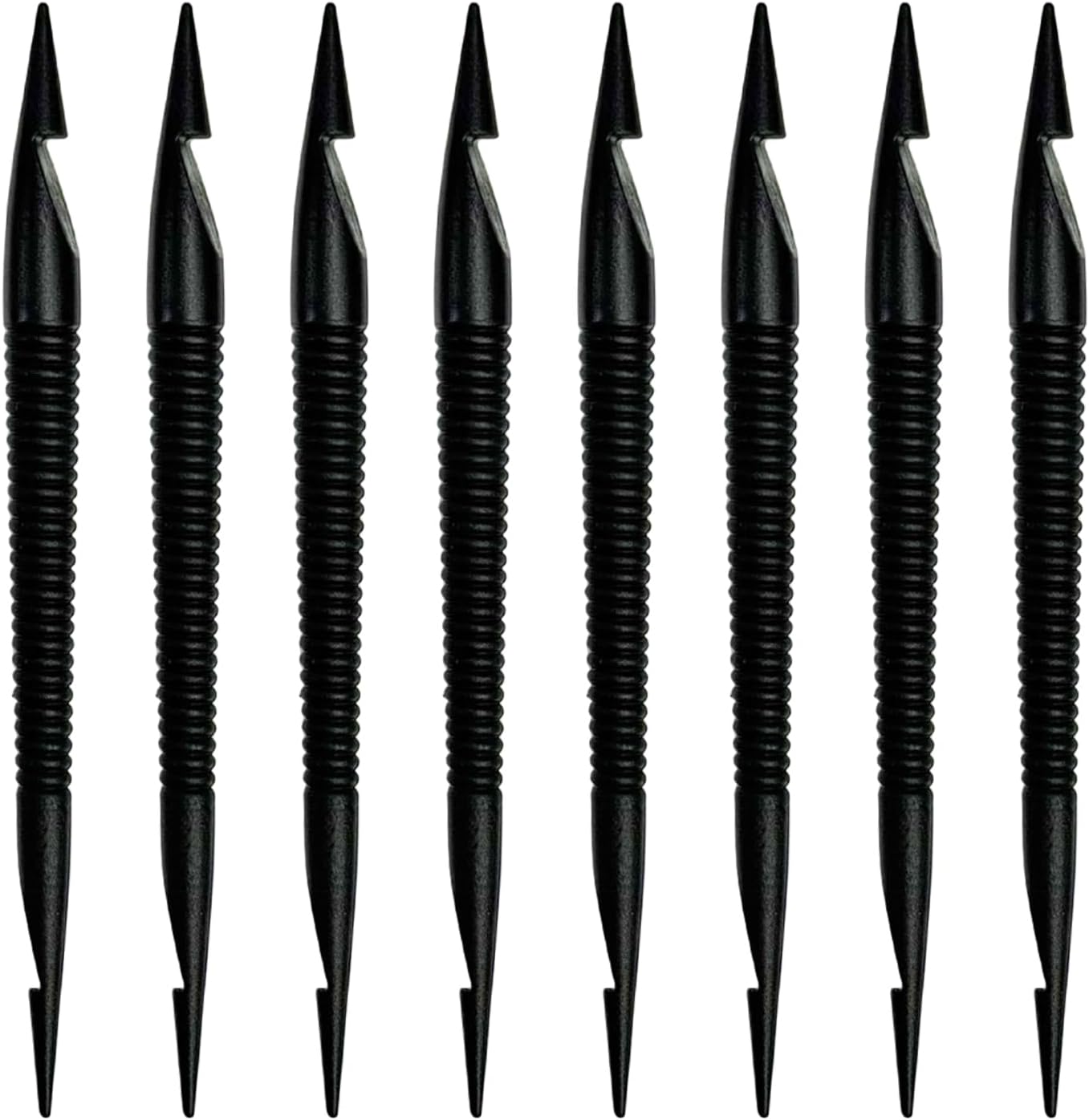 Double-Ended Crochet Hook for Dreadlocks, 8 Pcs Braiding Tool Hair Knitting Interlocking Tool Braid Braiding Crochet Hook for Hairstyles, Type A