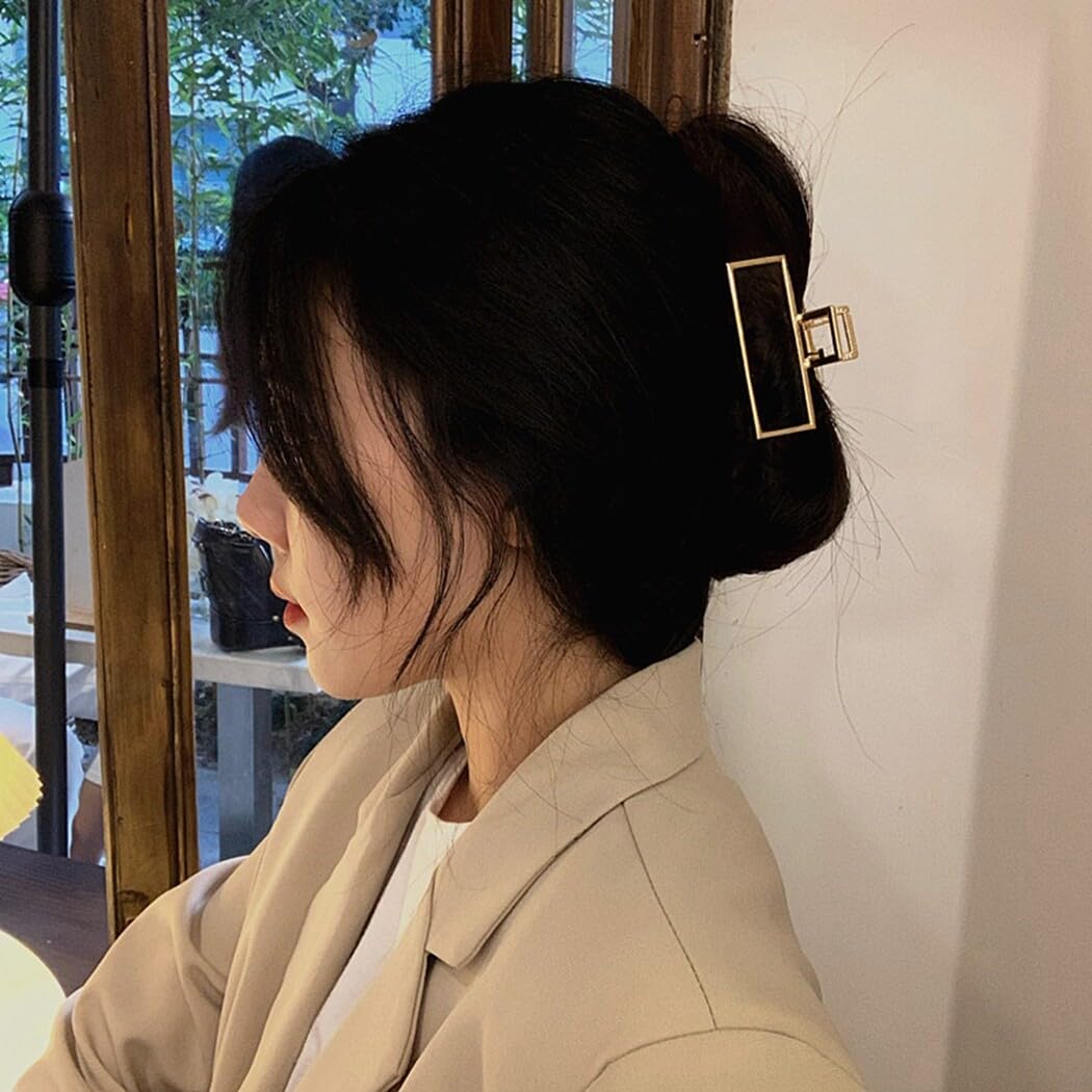 Elegante Haarspangen, 2 Stück, große Haarklammern