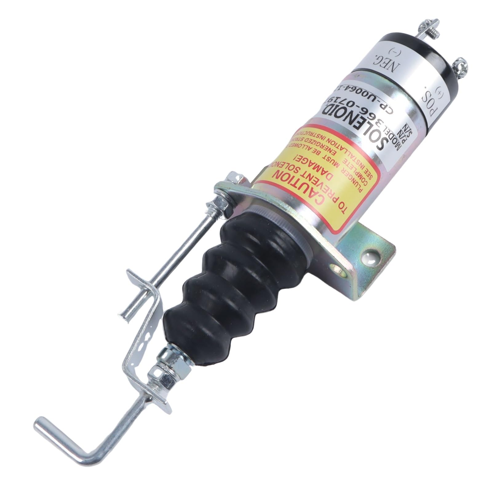 12V 366-07197 SA-3405T 1502-12C7U2B2S Fuel Shutoff Stop Solenoid for Listerpeter LPW LPWS LPWT Deutz F3L F3M F4L F4M1011 2011 Bobcat Woodward Perkins