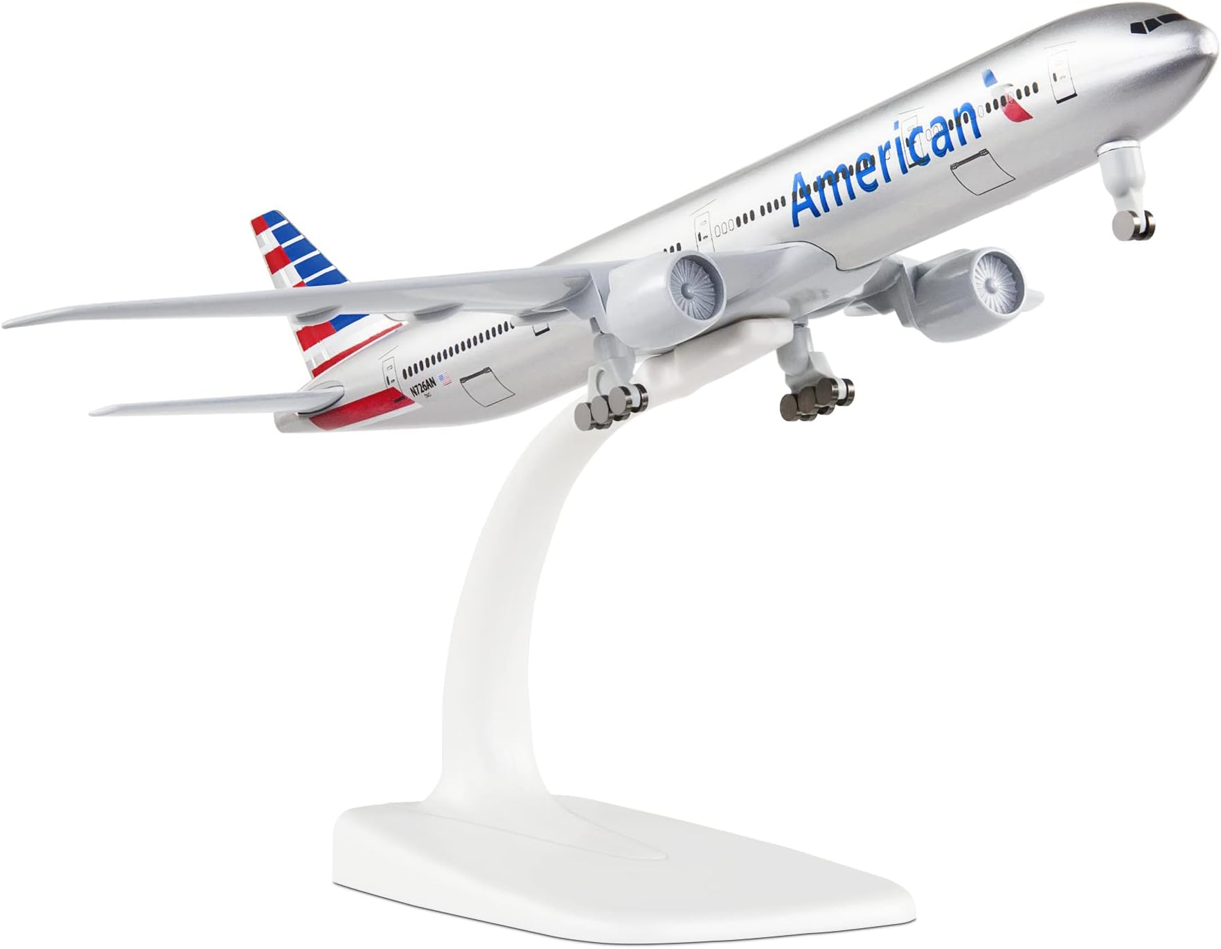 Busyflies 1:300 Scale American Boeing 777 Airplane Models Alloy Diecast Airplane Model