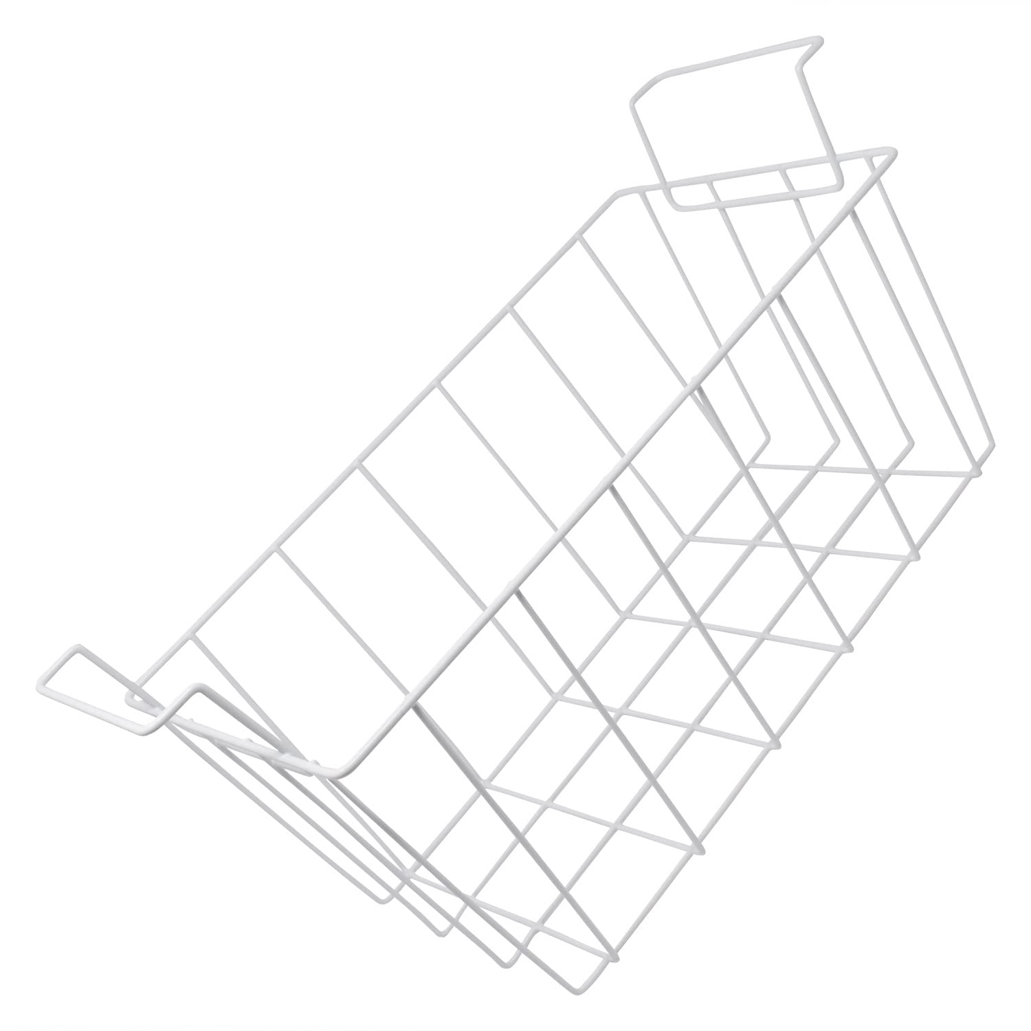 sparefixd Geeignet für Logik Gefrierschrank-Drahtkorb, weiß, 42. 5 x 20 x 25 cm