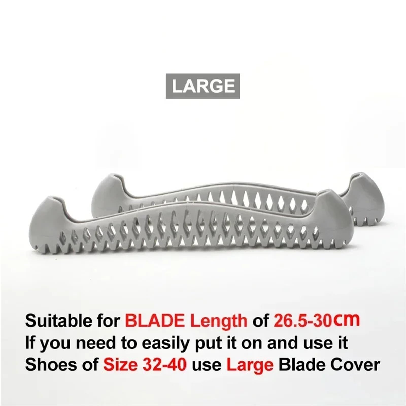 Protege Lame Patin a Glace 1 Paire de Couvre-Lames Patins à Glace réglables en TPU for Protection Lame