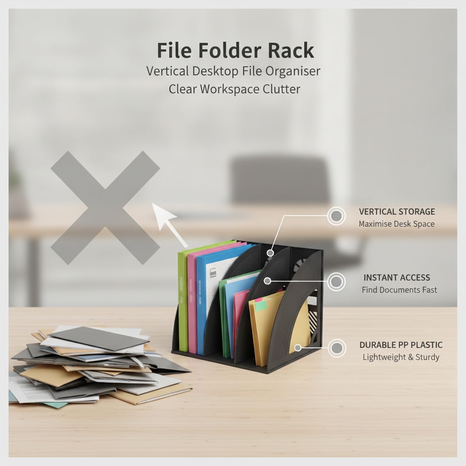 Organizador de Escritorio, 1 PC