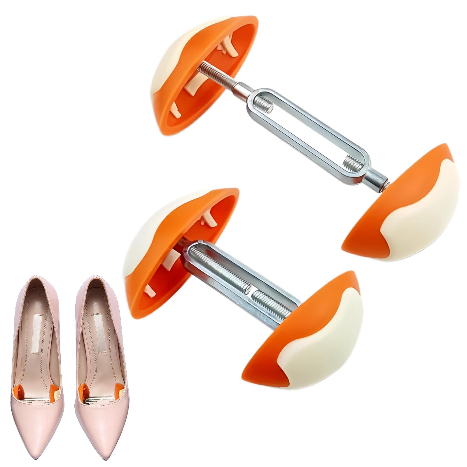 Lot de 2 élargisseurs de chaussures, élargisseurs de chaussures, élargisseurs de chaussures, tendeur à tige large, n'endommage pas les chaussures, convient à tous les types de chaussures