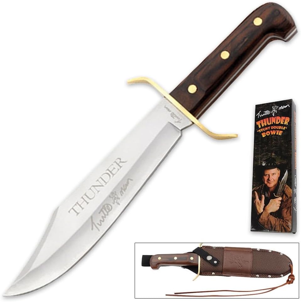 Turtleman TM001 Thunder Stunt Double Bowie Knife