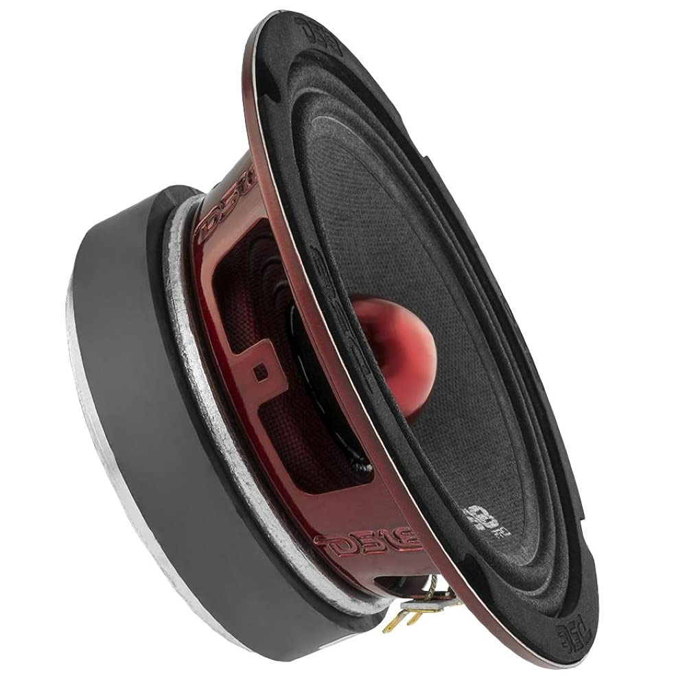 DS 18 Kit Set Pro-X6.4BM 1 Altavoz midrange 16,5 cm 165 mm 6,5" diámetro, 250 vatios rms y 500 vatios máx, 4 ohmios, sensibilidad de 95 db, para Coche, 1 Pieza + faston Gratuito