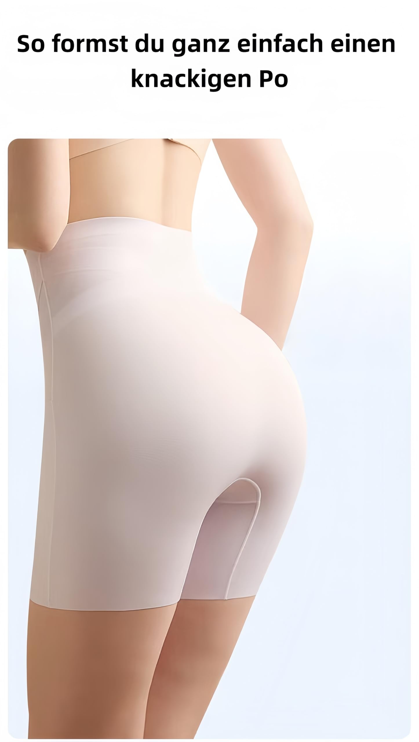 Rose on Six Shaping Shorts Damen Bauchweg High Waist Mieder Unterhose