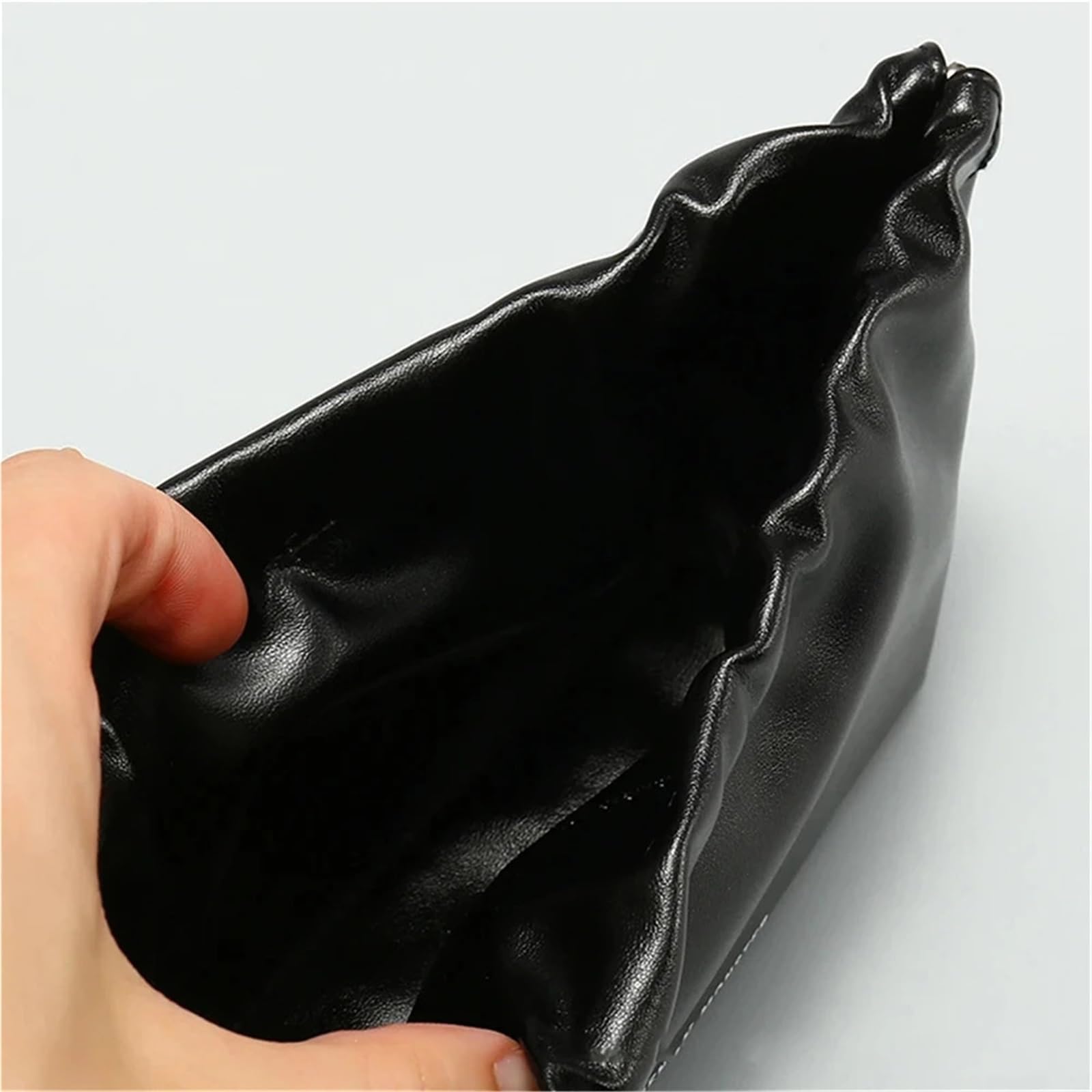 Funda gafas de sol Bolsas De Nube Caja Almacenamiento Gafas Sol Estuche For Cuero Portátil Pu Bolsa For El Hogar para Elegante y Portátil