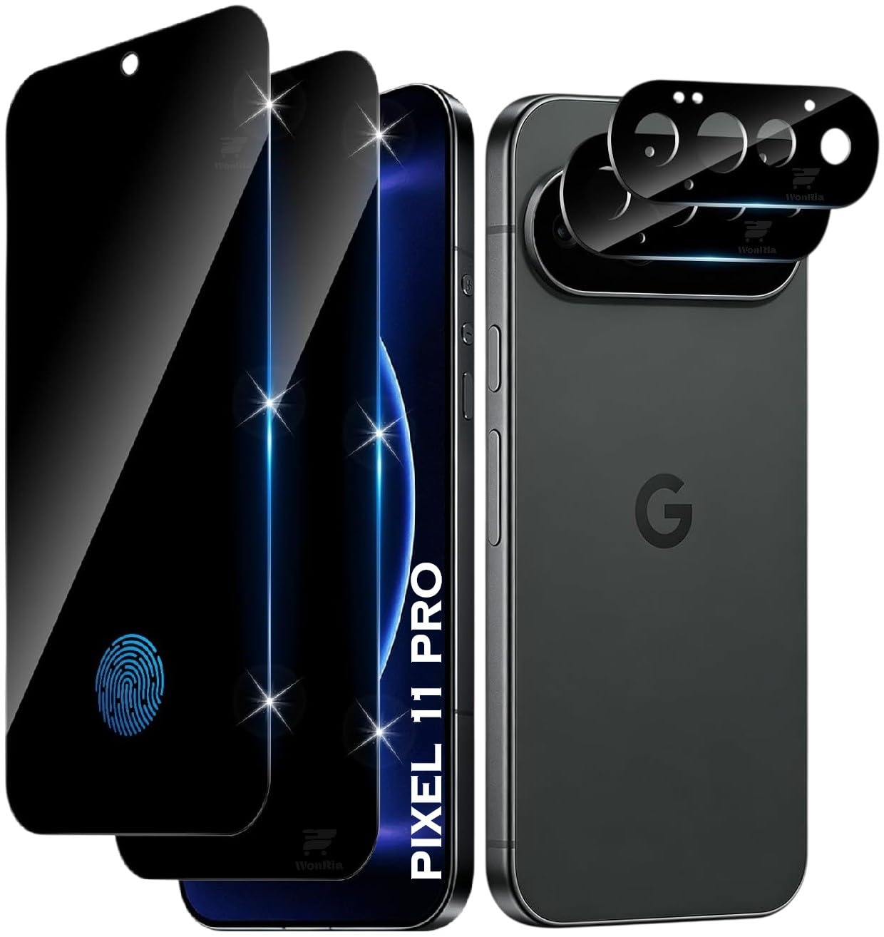 Pixel 9A/10A Privacy Screen Guard - Anti-Spy Protection -25