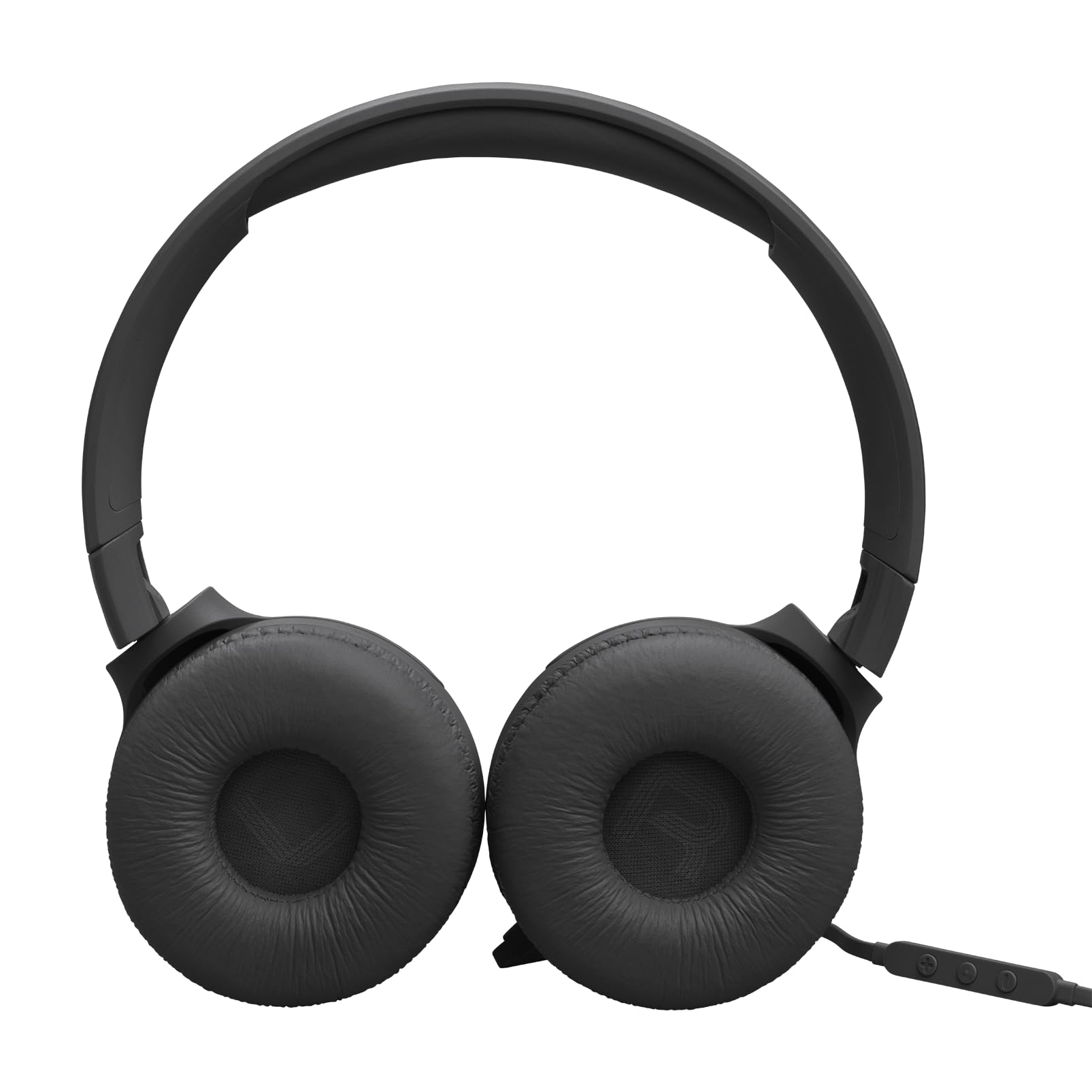 JBL Tune 520C, kabelgebundene On-Ear-Kopfhörer mit Mikrofon, JBL Pure Bass Sound, EQ-Presets, USB-C-Anschluss, faltbares Design und kabelsalatfreies Kabel, Schwarz