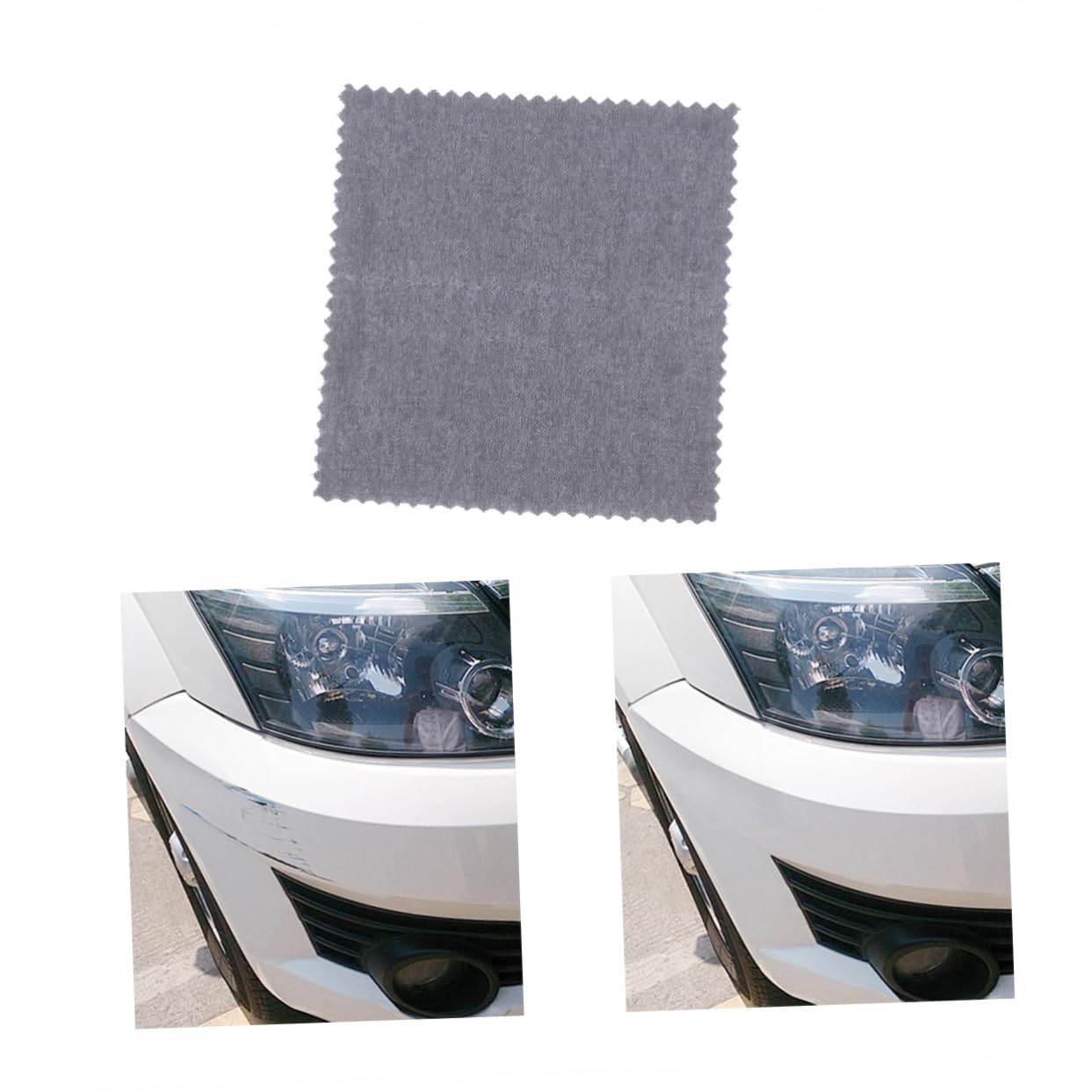 iplusmile 3pezzi Panno Riparazione Graffi Auto Panno Leggero Per Rimozione Graffi e Macchie Strumento Di Pulizia e Lucidatura Per Vernici Auto Facile Da Usare e Salvaspazio