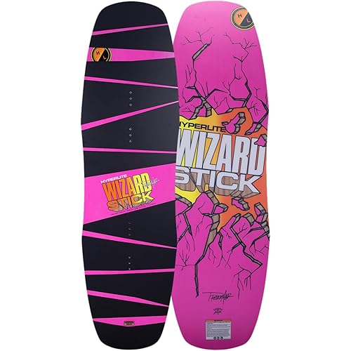 Hyperlite Wizardstick Mens Wakeboard Black/Pink 147cm