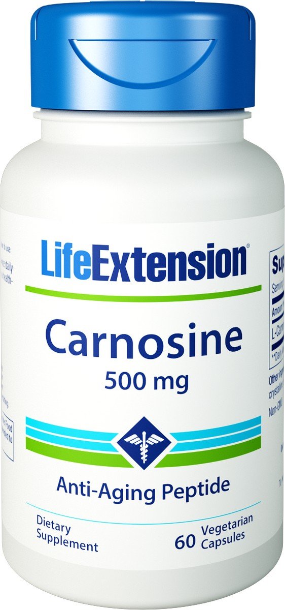 Carnosine 500mg 60 gélules végétariennes-Pack-3