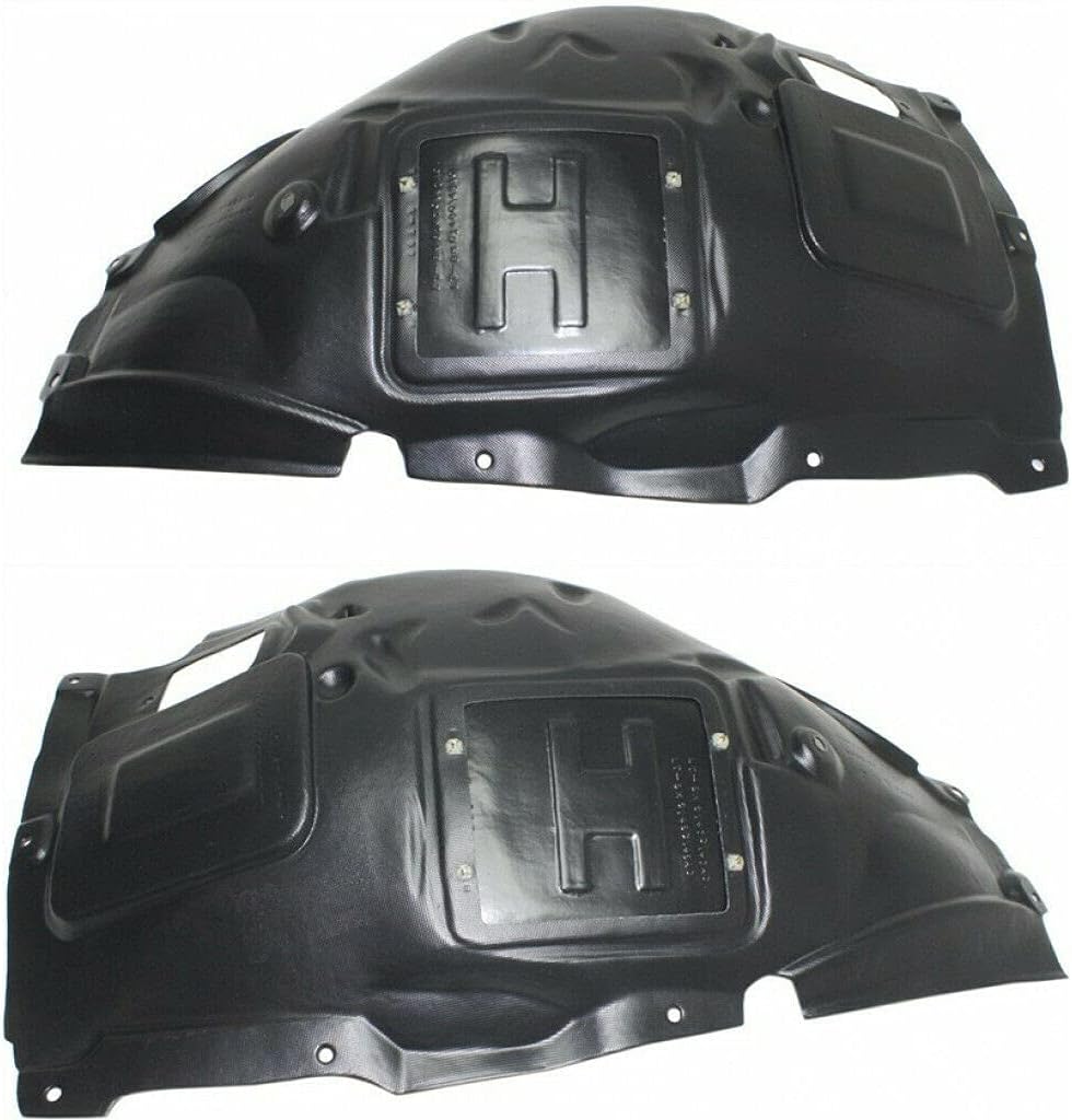 for BMW 328i xDrive Splash Guard/Fender Liner 2013 14 15 2016 Driver and Passenger Side Pair/Set | Front | Front Upper Section | Sedan/Wagon | BM1248131, BM1249131 | 51717260725, 51717260726