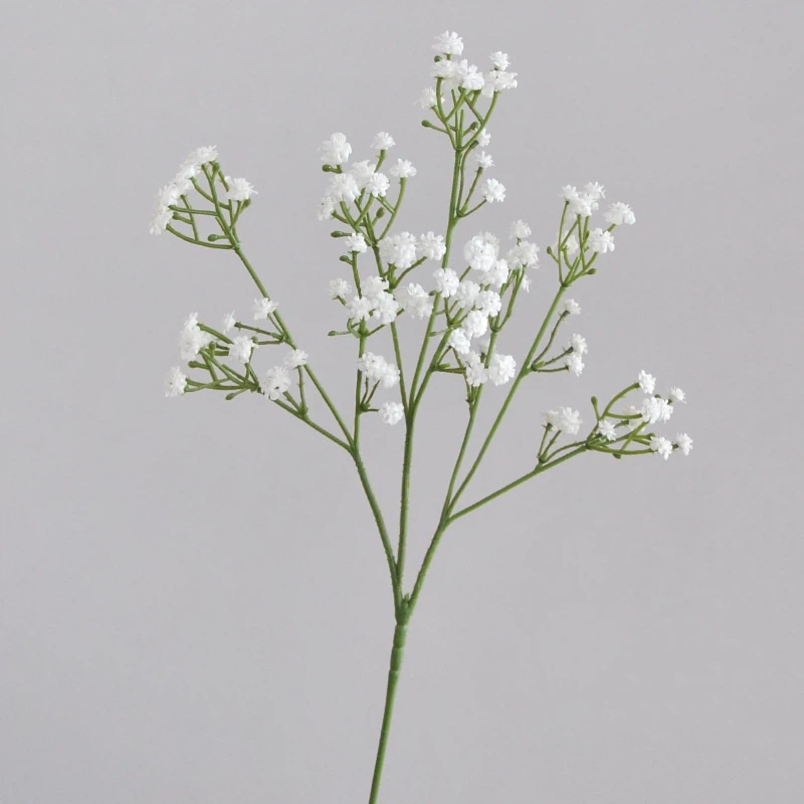 MEFIXAMONT Gypsophila artificial flowers, realistic green plants, soft plastic home and wedding decoration