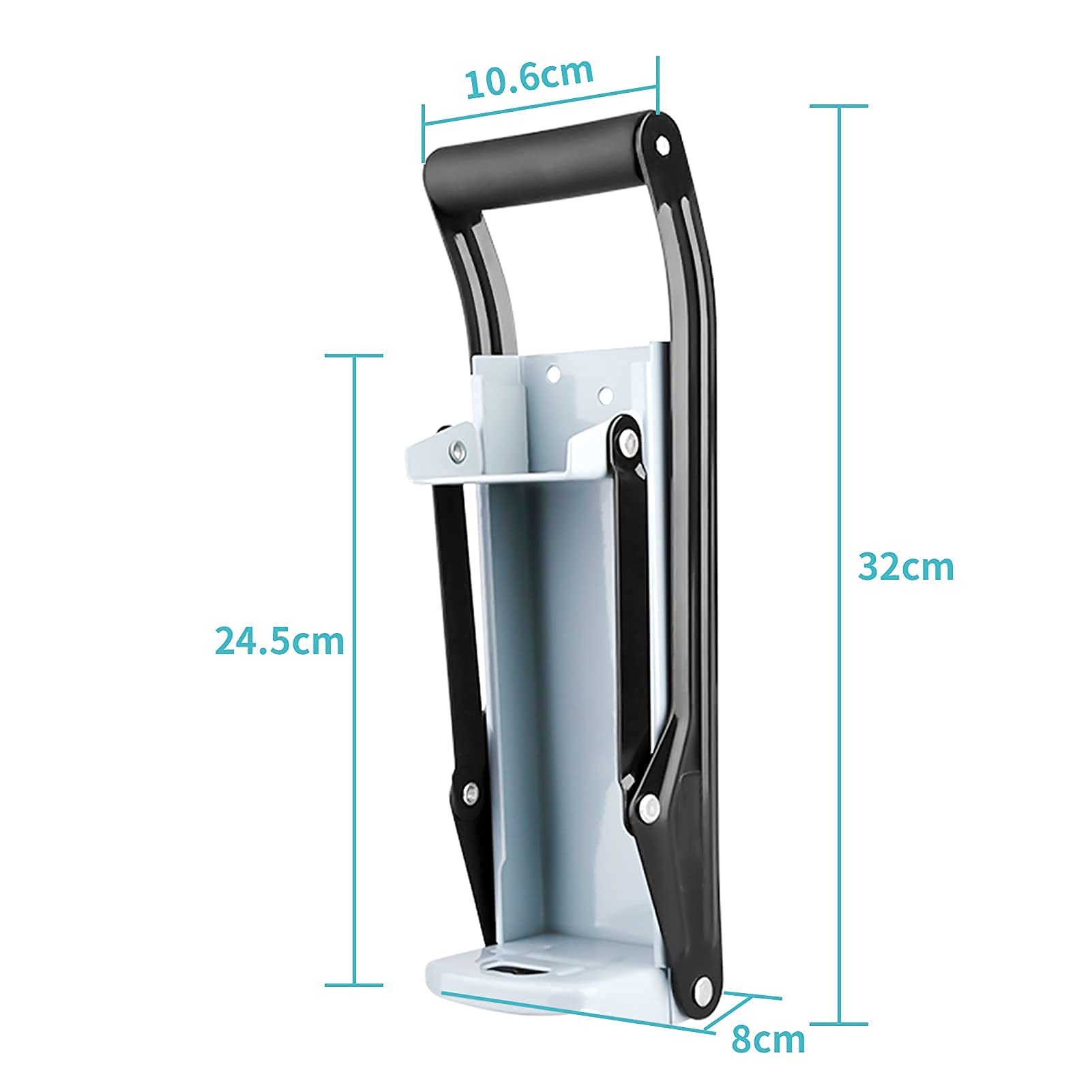 Frantoio per lattine per impieghi gravosi, pressa per lattine a parete, frantoio per lattine di birra Compattatore per lattine facile da usare per bottiglie di soda di birra e bevande varie Strumento