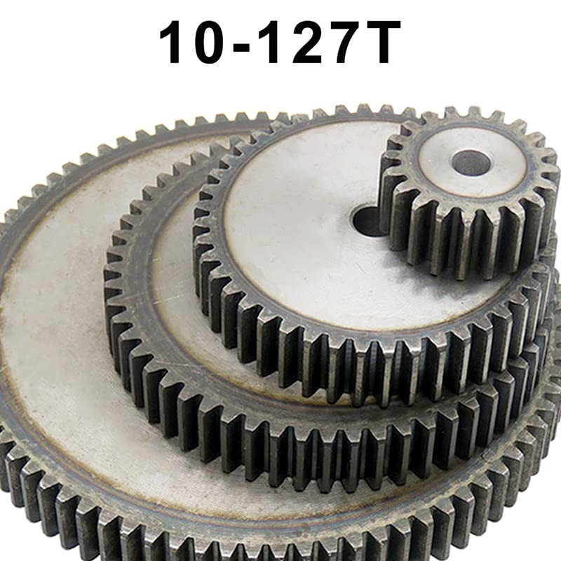 Produktbild von Lagerzahnrad 2M16T-19T – 2 Stück, Kohlenstoffstahl, 20 Mm Breite, 10 Mm Bohrung