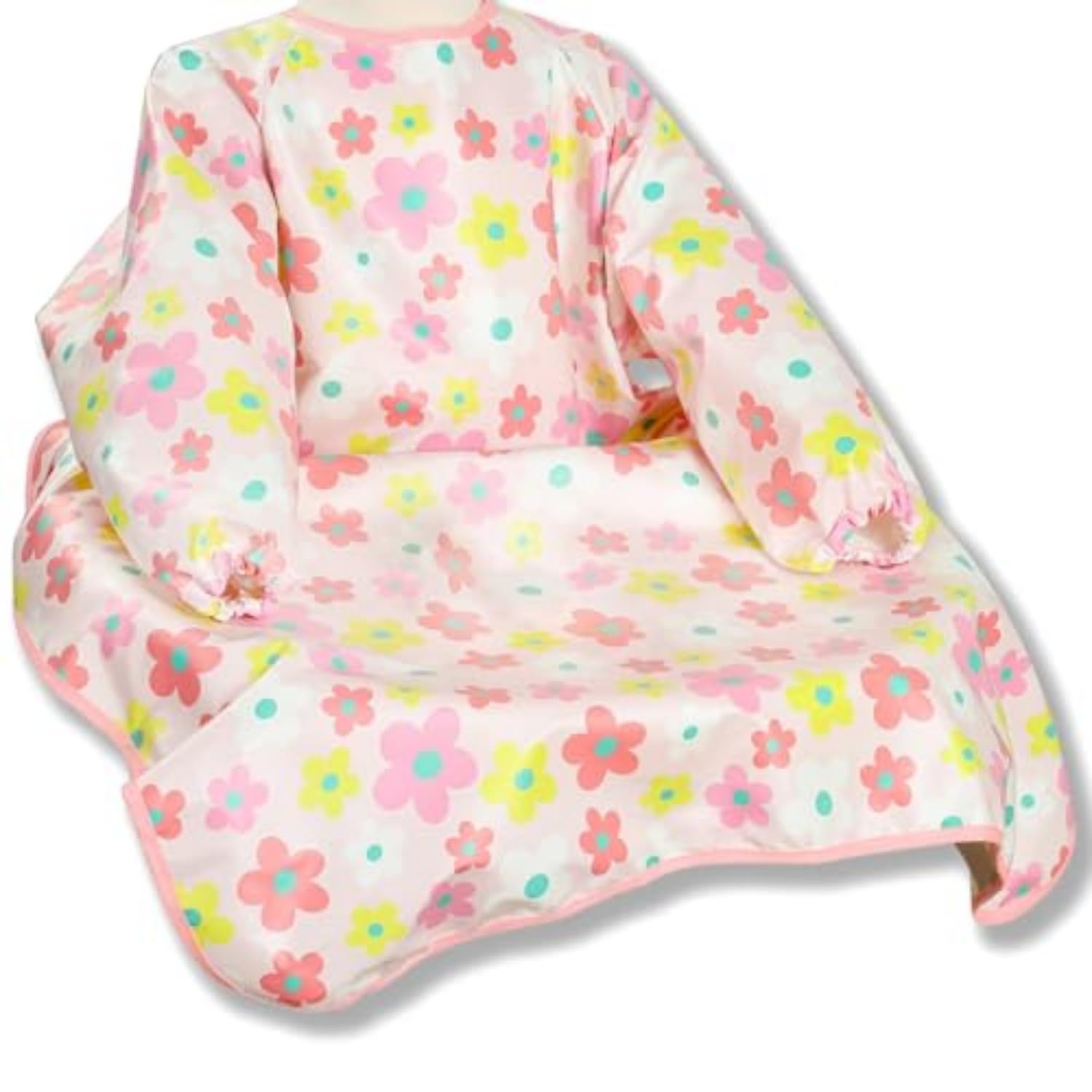 norinori Baby Bibs with Long Sleeves Specialized for Use in High Chair for 6 to 36 Months Toddlers