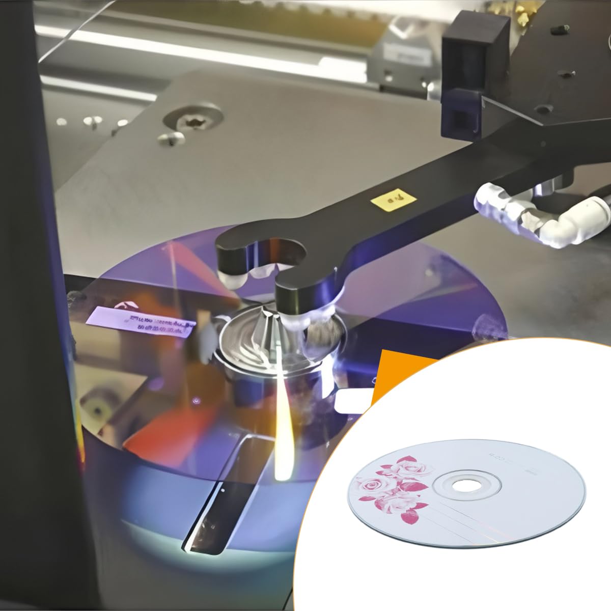 50 discos CD-R vírgenes de 700 MB grabables para grabar música y almacenar imágenes digitales.
