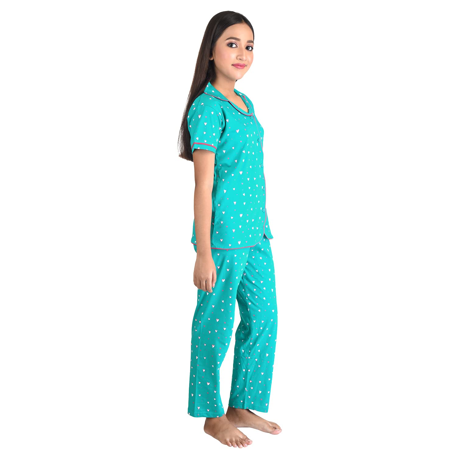 Clothe Funn Conjunto de pijama de algodón para niñas