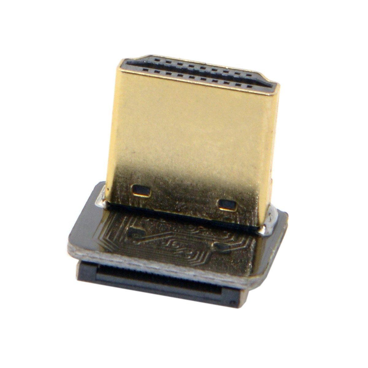 cablecc CYFPV HDMI Type A Male Connector Up Angled 90 Degree for FPV HDTV Multicopter Aerial Photography, Standard-HDMI Up-Angled - Image 4