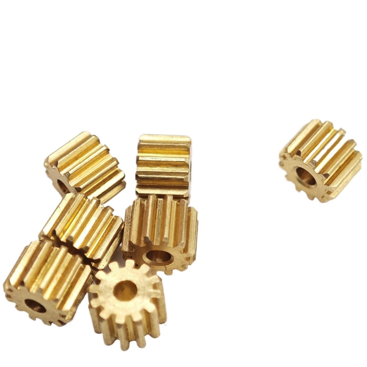 KHK SSY1-16A, 1, 16 Tooth, Carbon Steel Thin Face Spur Gears