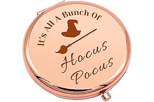 Halloween-Themed Compact Makeup Mirror