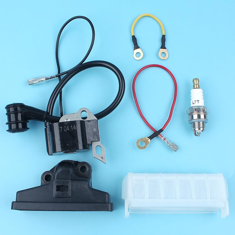 Ignition Coil & Air Filter & Spark Plug Kit Fit for MS210 MS230 MS250 021 023 025 Chainsaw Replacement Parts 1123 400 1301