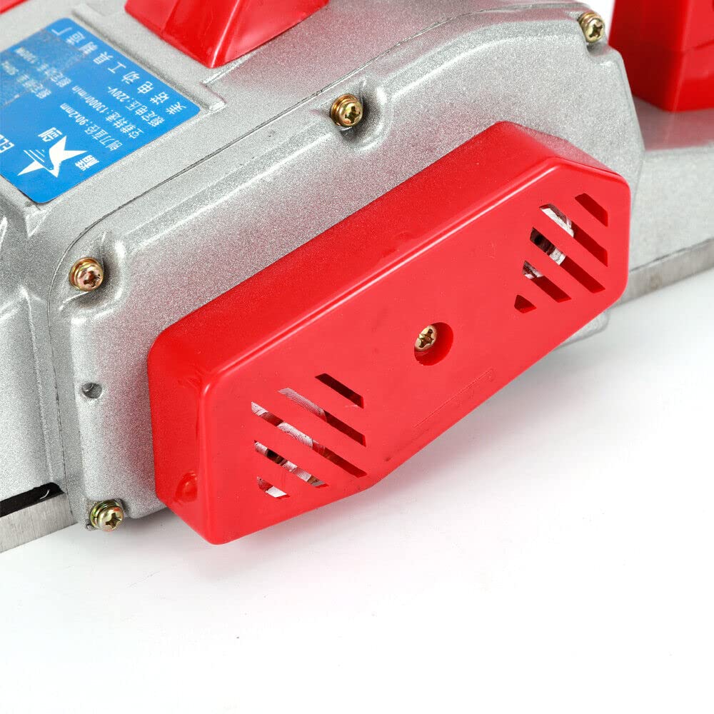 Strug elektryczny, 1300 W, strug belkowy Heavy Duty, elektryczny planer, strug ręczny, do szlifowania i cięcia drewna (głębokość strugania 2 mm, szerokość strugania 90 mm)