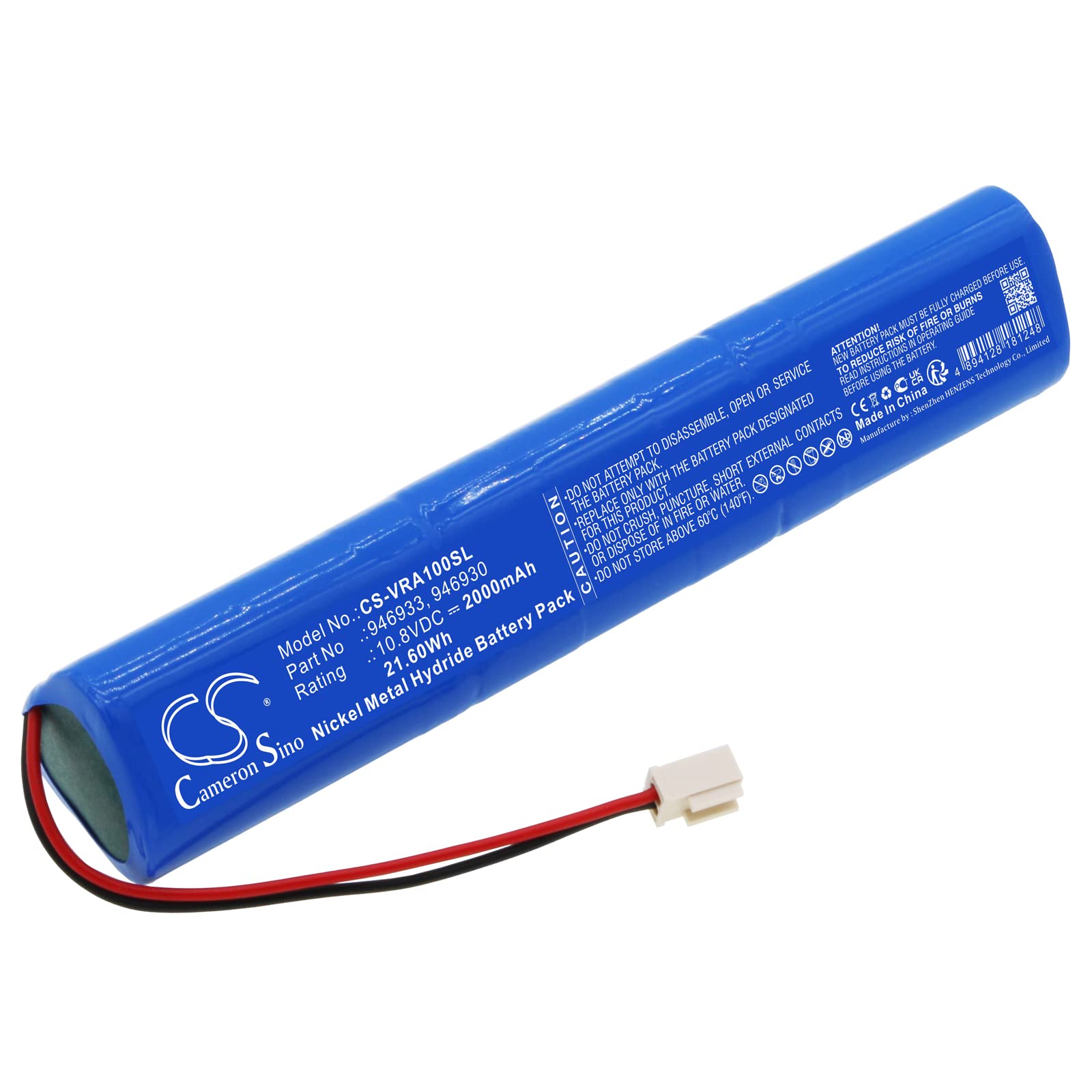 FYIOGXG Cameron Sino Battery for Velux Rollladen Antrieb, Solar Rollladen, Solarrolladen, SSL Solar Rollladen PN:Velux 946930, 946933 2000mAh / 21.60Wh