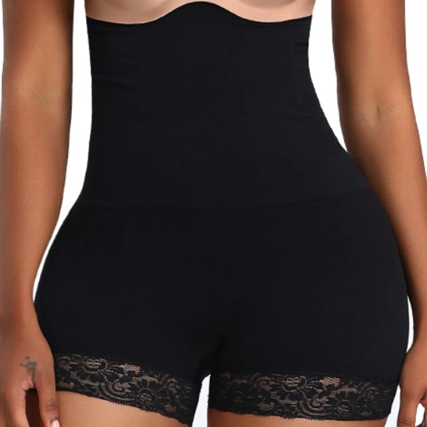 High Waist Tummy Control Shapewear Slimming Panty Body Shaper Push Up Hip Buttock Lifter Flat Stomach Lace Women
