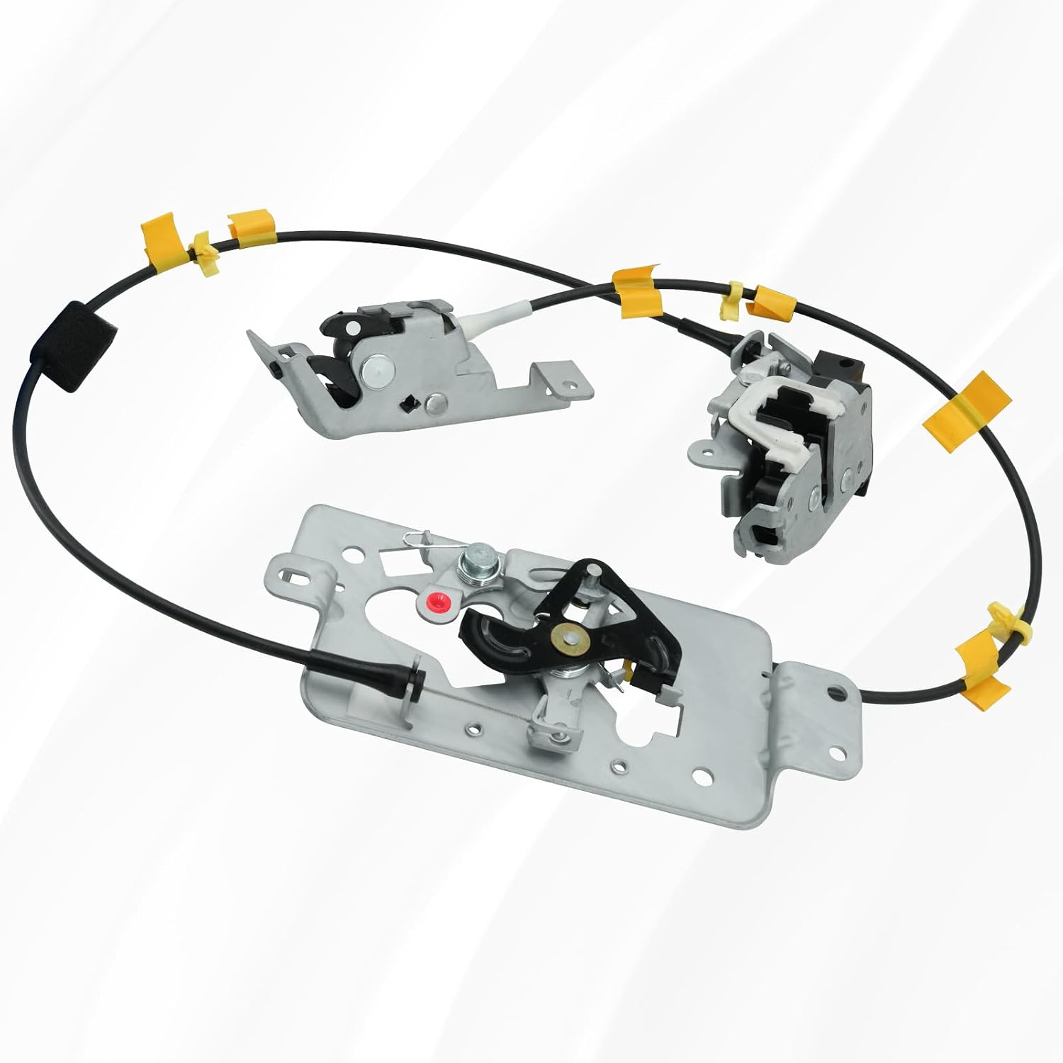 Rear Door Latch Assembly, Compatible with 2004-2008 Ford F150 Extended Cab Pickup, Left Driver & Right Passenger Side Rear Door Look Latch, Replaces 8L3Z-18264A01-B, 8L3Z-18264A00-B