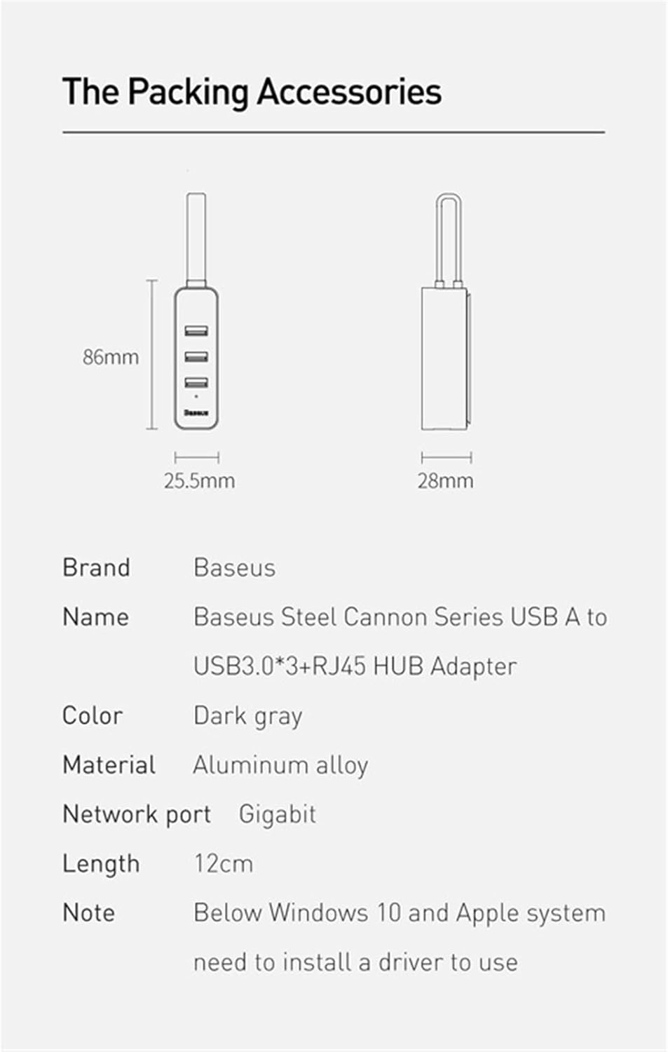 USB 3.0 HUB USB A to RJ45 LAN Adapter Multi USB 3 USB 3.0 Hub Converter Dock USB Splitter