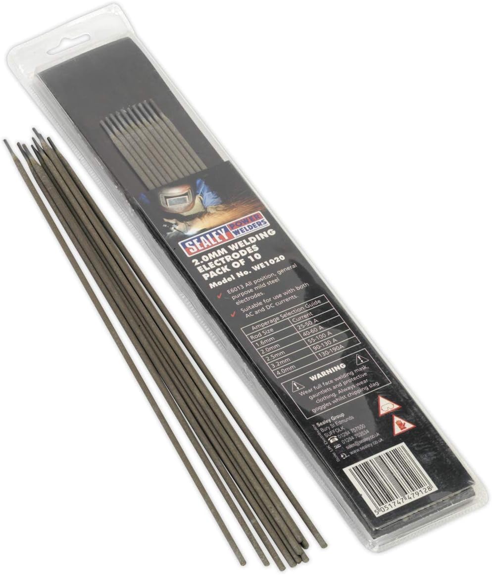 Sealey Welding Electrodes 2.0 X 300Mm Pack Of 10