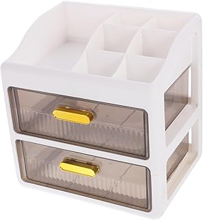 Caja de almacenamiento de joyería 2 capas org...