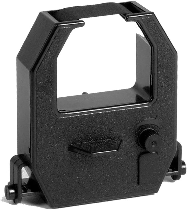 COMPUMATIC (12 pack) Black Ink Ribbon for All Amano PIX and TCX series Time Clock models, CE-315151 compatible