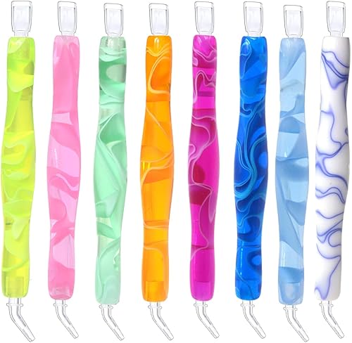 Miniatura 2 de Bolígrafo de pintura de diamante, bolígrafo de resina 7D, kit de bolígrafo de pintura de diamante 7D, accesorios de herramienta, lápiz capacitivo,