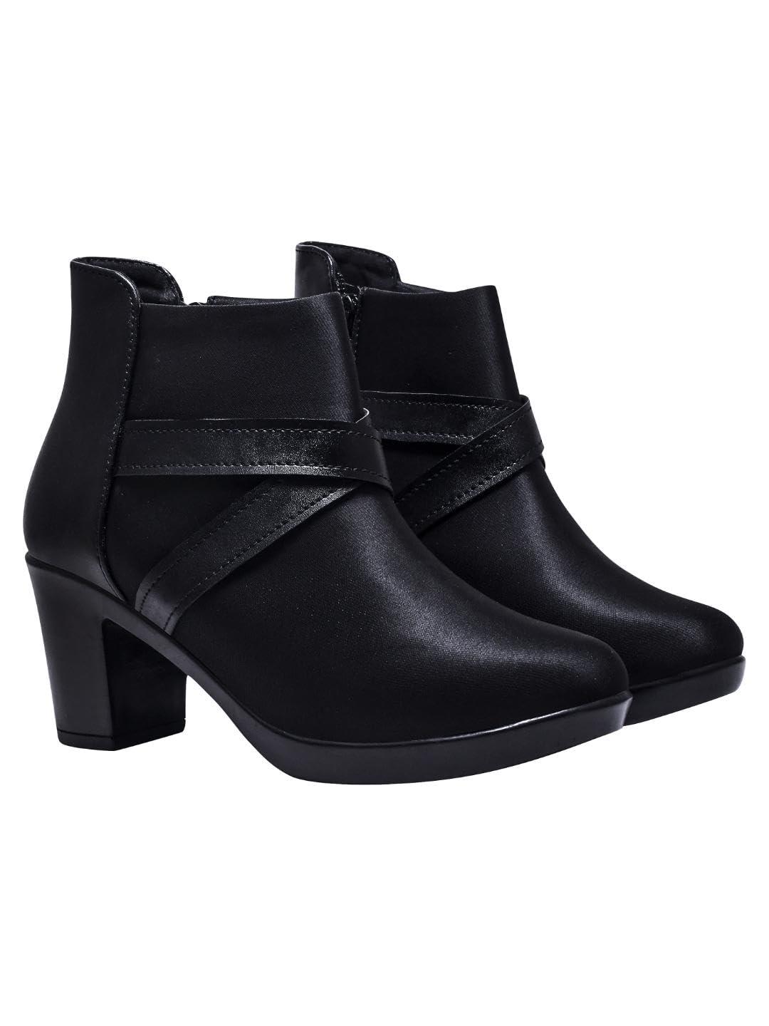 Women Zipper Boots-image-9