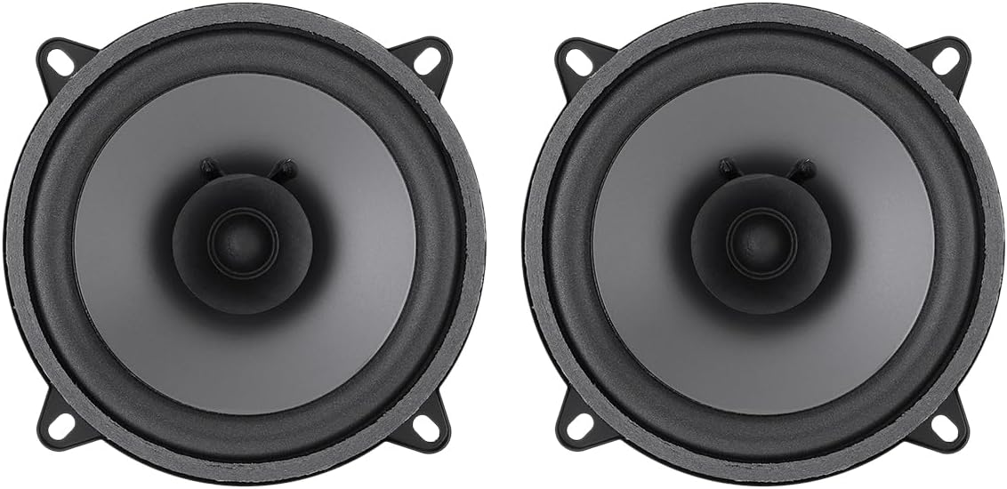 2Pcs Car Door Speakers, 5 Inch 400W Vehicle Door Auto Audio Music Stereo Full Range Frequency HiFi Speakers Car Coaxial Speaker